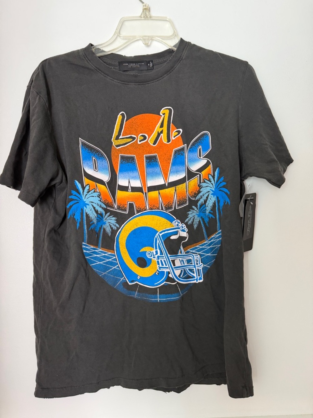 Junk Food Clothing vintage inspired LA, Rams T-shirt
